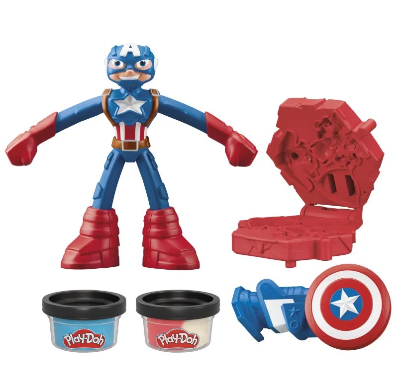 marvel play doh captain america 3 marvel play doh captain america 3